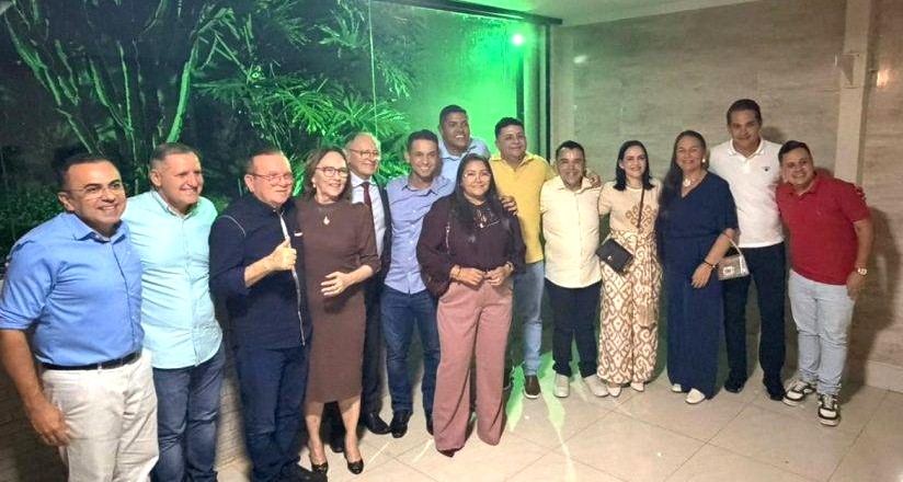 KLEBER RODRIGUES PARTICIPA DE EVENTO EM BRASÍLIA E SE REÚNE COM VEREADORES DO RN AO LADO DE ALLYSON E ZENAIDE