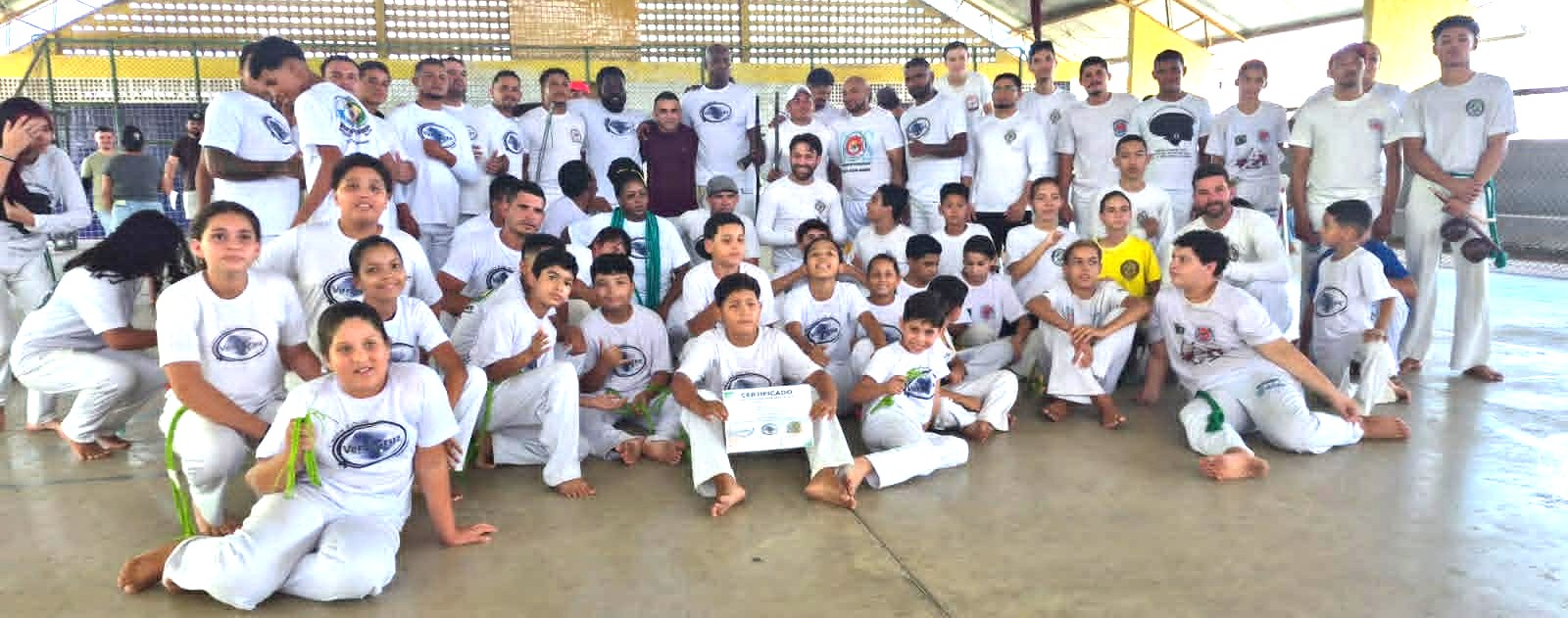 GRUPO DE CAPOEIRA DE SANTO ANTÔNIO REALIZA 1º BATIZADO E TROCA DE GRADUAÇÕES  COM APOIO DE ALDAIR BIKE