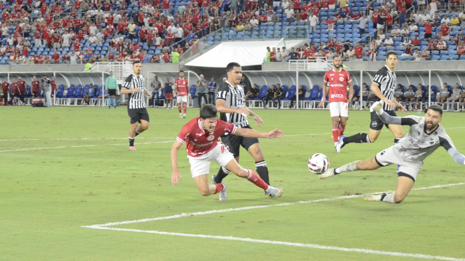 ABC VENCE AMÉRICA POR 2 A 1 NA ARENA DAS DUNAS PELA SÉRIE D