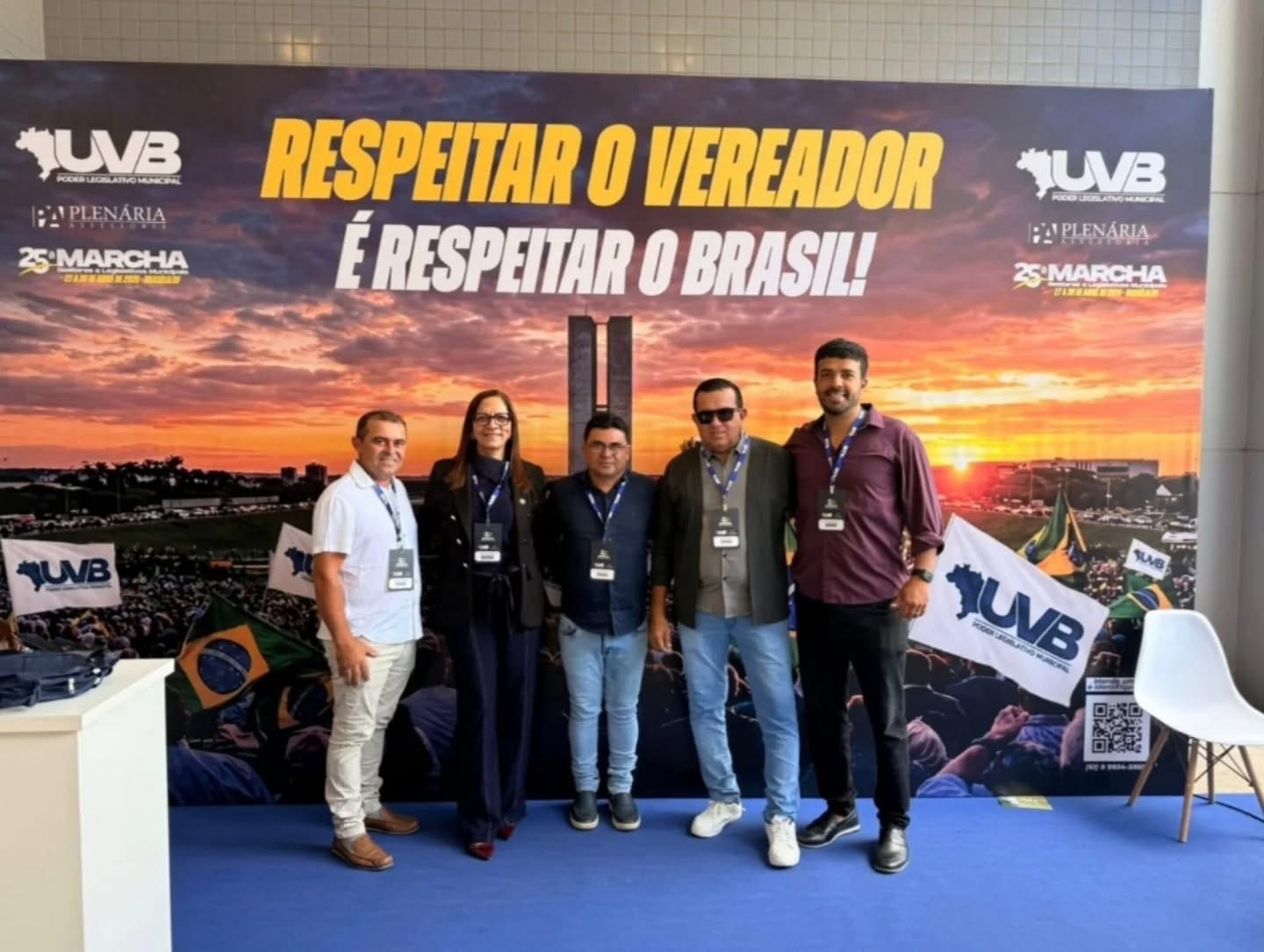 PREFEITO E VEREADORES DE ESPÍRITO SANTO PARTICIPAM DA 25ª MARCHA DOS GESTORES E LEGISLATIVOS MUNICIPAIS EM BRASÍLIA