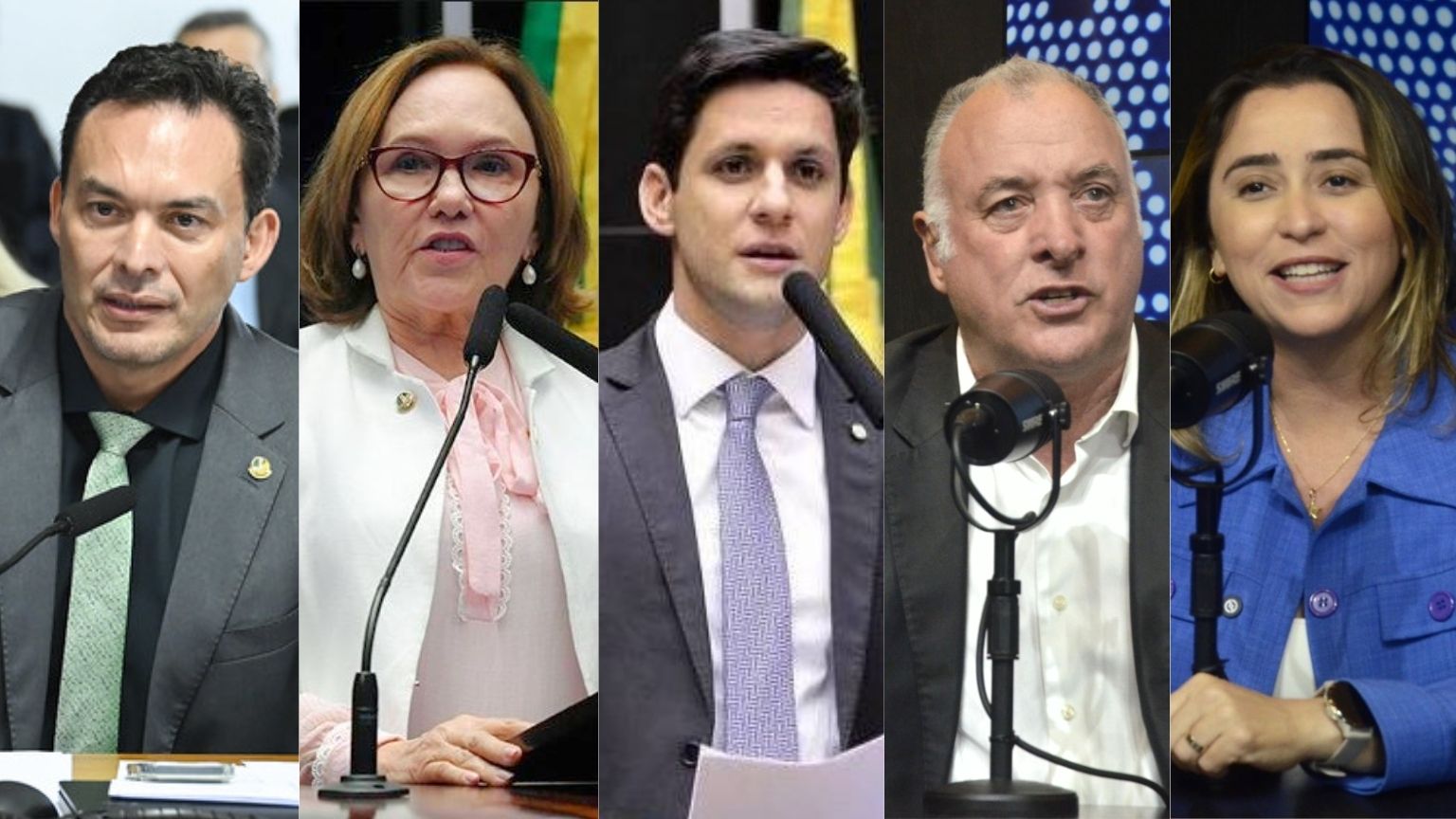 SENADO ESTIMULADA: STYVENSON TEM 48%, ZENAIDE 33%, RAFAEL 18%, HÉLIO 15% E SAMANDA 12%, APONTA PESQUISA EXATUS