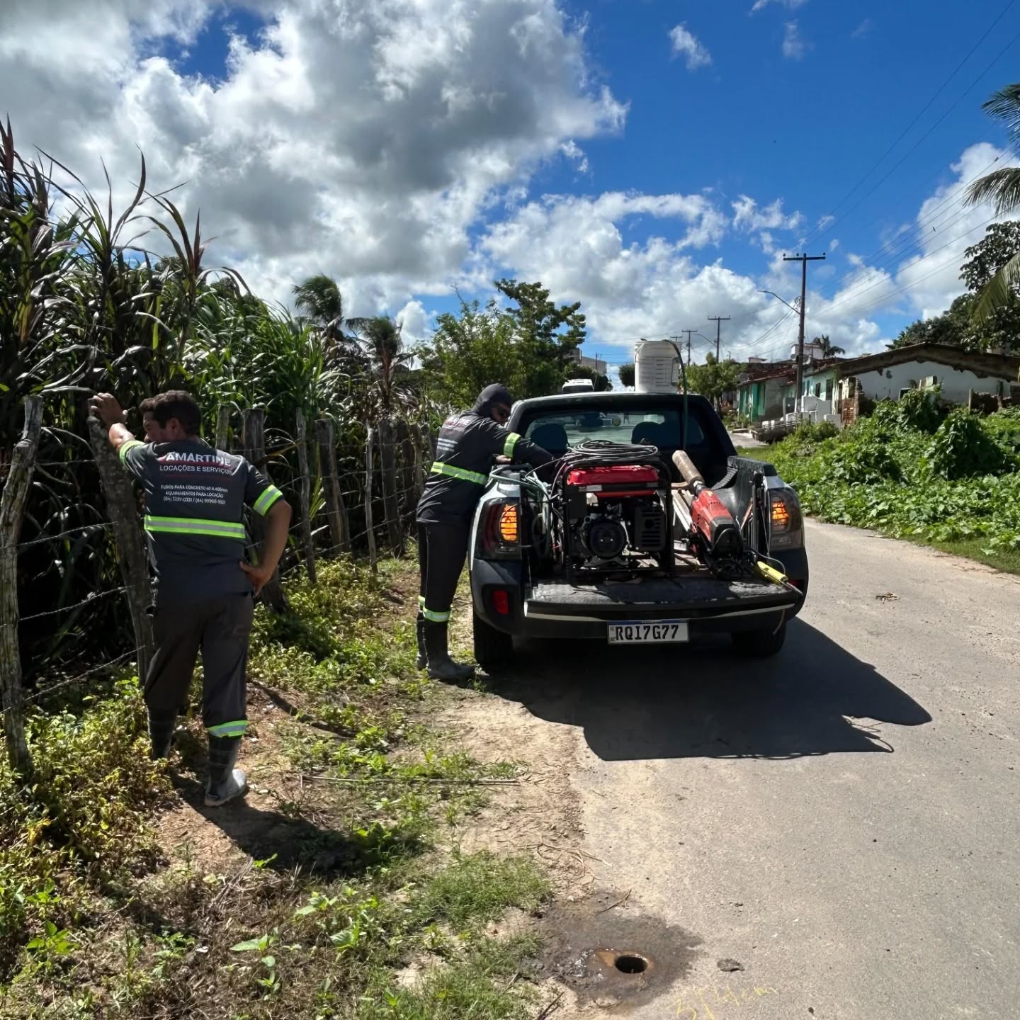 ESPÍRITO SANTO (RN): PREFEITURA REALIZA INVESTIGAÇÃO TÉCNICA EM OBRA DE ASFALTAMENTO APÓS SURGIMENTO DE PROBLEMAS ESTRUTURAIS