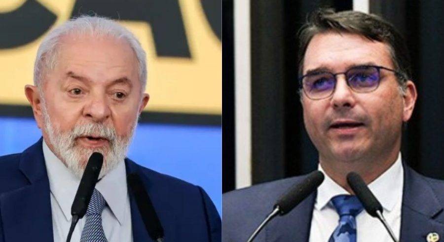 LULA ABRE SETE PONTOS NO 1º TURNO E CINCO NO 2º TURNO CONTRA FLÁVIO BOLSONARO, APONTA PESQUISA MEIO IDEIA