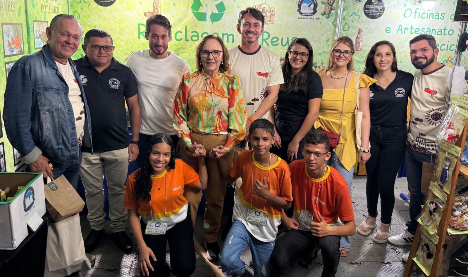 PREFEITO FLAVIANO LISBOA ABRE O 14º FESTIVALDE CULTURA E 3ª FEIRA DE CIÊNCIAS INTERNACIONAL DE PASSA E FICA