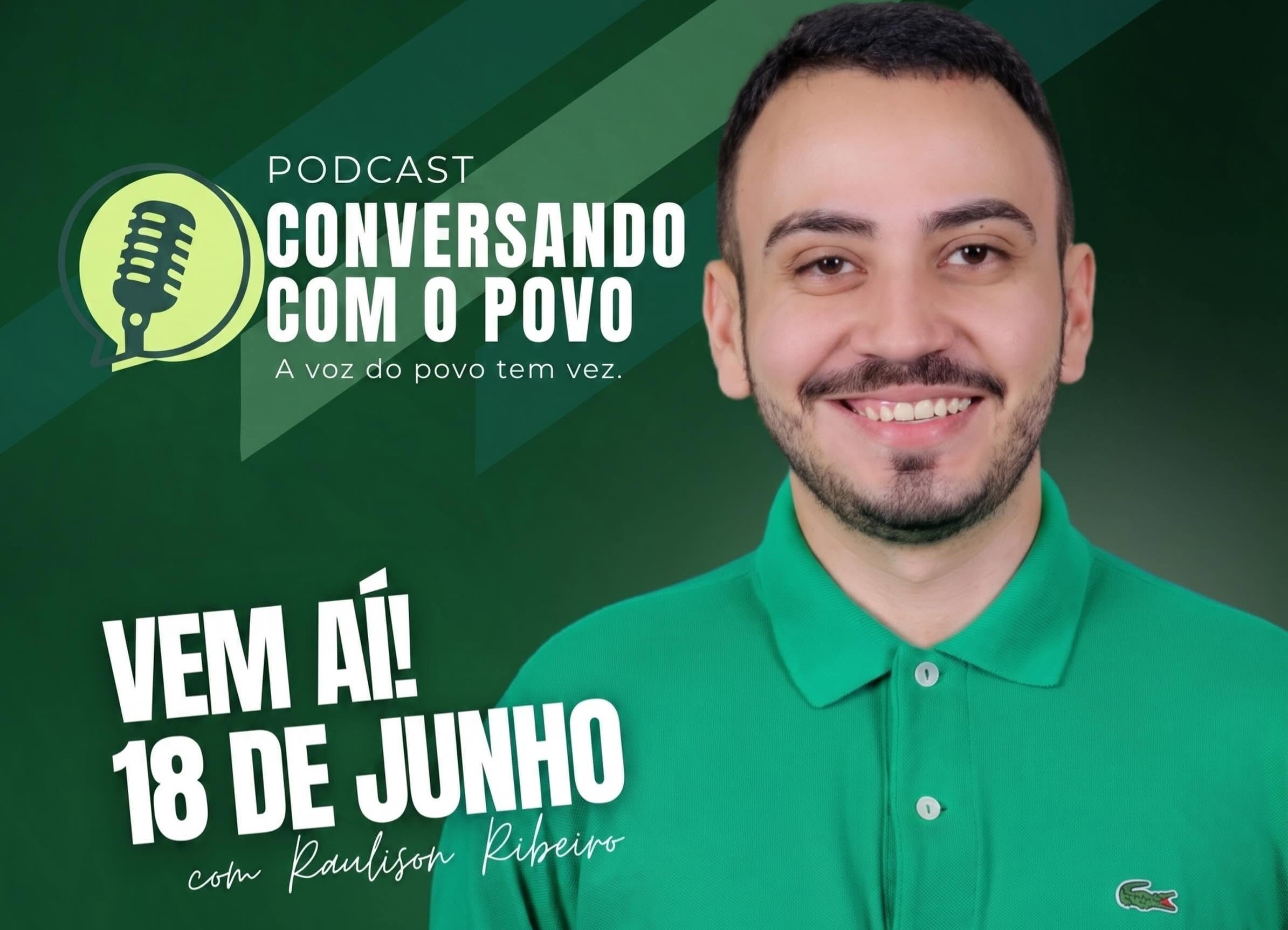 PREFEITO RAULISON ANUNCIA PODCAST COMO NOVO ESPAÇO DE COMUNICAÇÃO E INTERAÇÃO COM A POPULAÇÃO: “CONVERSANDO COM O POVO”