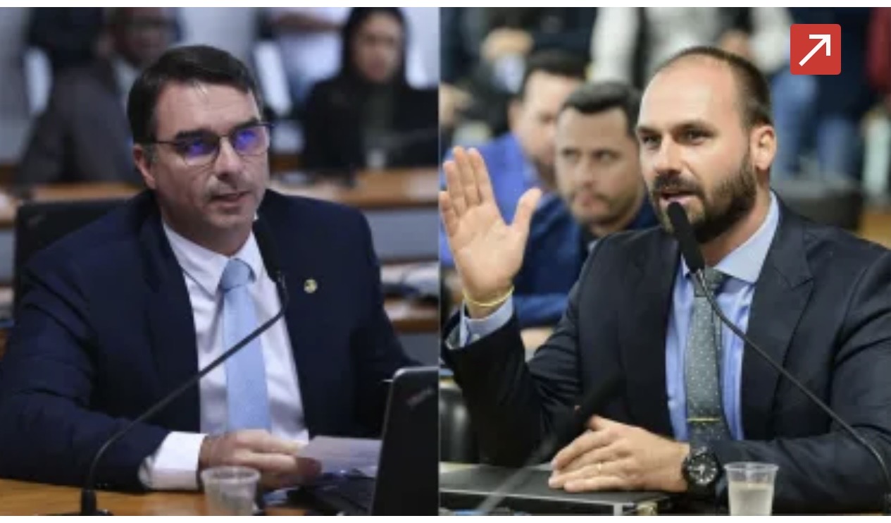 FLÁVIO DIZ QUE EDUARDO FOI “INJUSTIÇADO” PELO STF E REITERA APIO AO IRMÃO