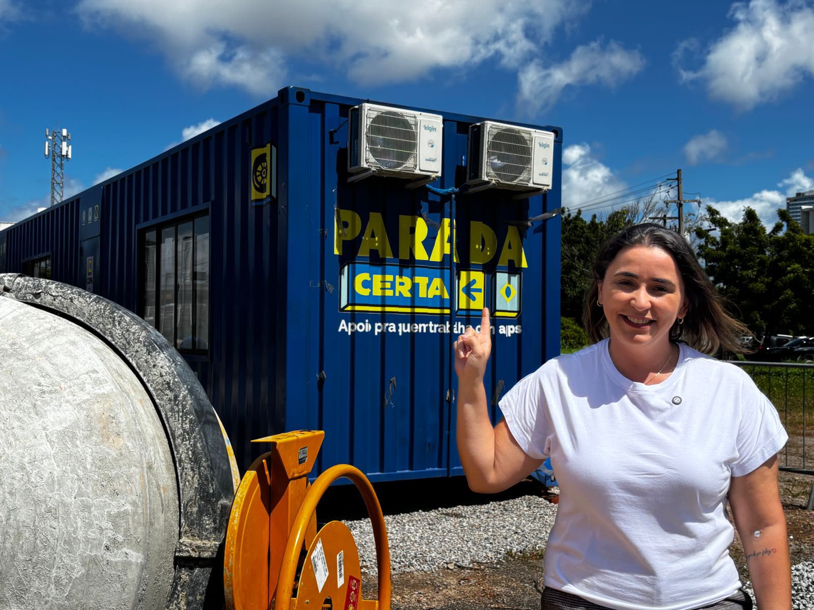 APÓS ARTICULAÇÃO DE SAMANDA, NATAL JÁ CONTA COM O PRIMEIRO PONTO DE APOIO PARA TRABALHADORES POR APLICATIVO