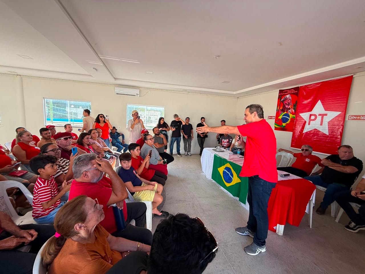 CADU DE LULA MOSTRA FORÇA NO ALTO OESTE E RECEBE APOIO DE GRUPOS DA REGIÃO EM EVENTO EM MARCELINO VIEIRA
