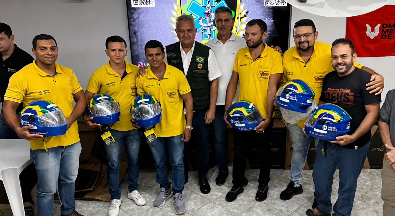 COM PROJETO DE GENERAL GIRÃO, PROJETO LEVA CAPACETES E MAIS SEGURANÇA A 1,4 MIL MOTOCICLISTAS NO RN