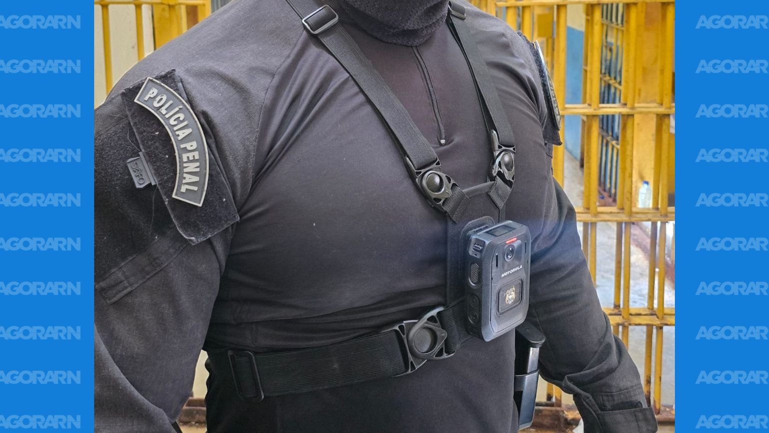 POLÍCIA PENAL DO RN IMPLANTA CÂMERAS CORPORAIS E INVESTE R$ 5,2 MILHÕES EM EQUIPAMENTOS