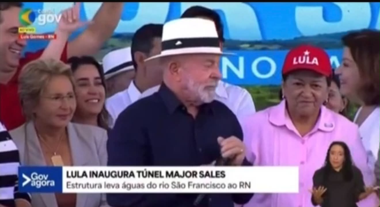 INTELIGÊNCIA POLÍTICA EVITA ARMADILHA ELEITORAL QUANDO LULA DIZ NÃO CONHECER CADU XAVIER EM ENTREGA DE OBRA