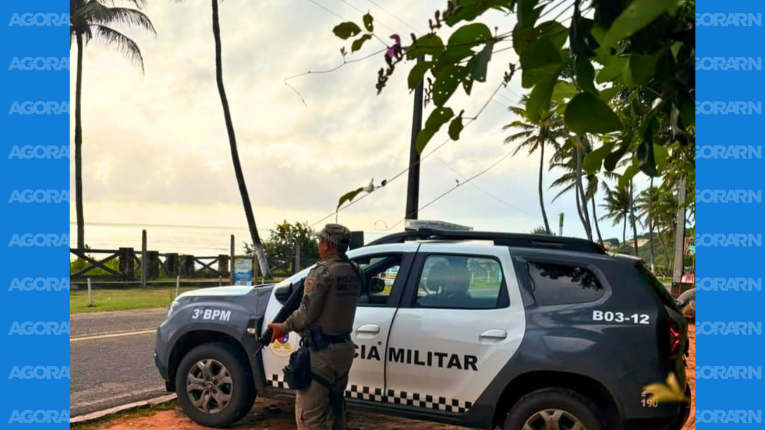 SUSPEITO INVADE ESCOLA, SE ESCONDE DA POLÍCIA E ACABA PRESO EM PARNAMIRIM