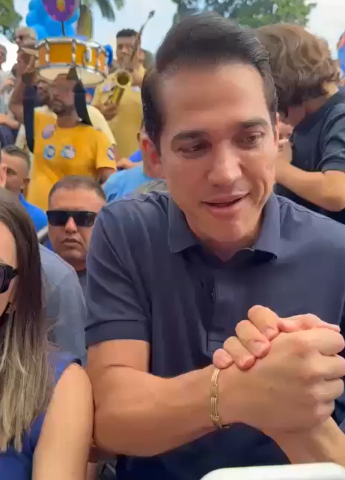 VÍDEO: KLEBER RODRIGUES É RECEBIDO COM FESTA NA CONVENÇÃO