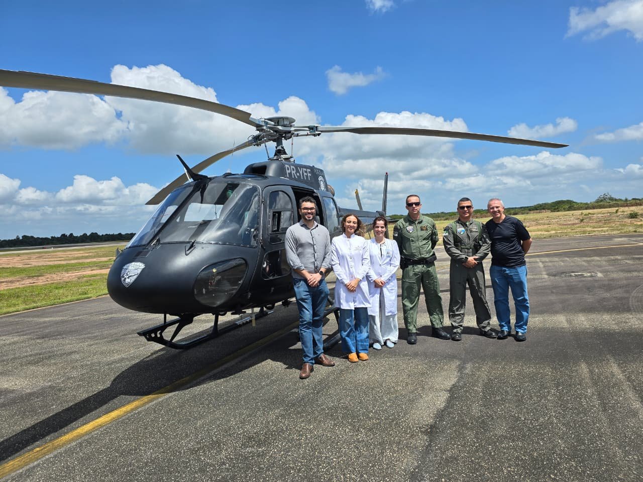 EQUIPES DO RN E FAB ATUAM EM MISSÃO PARA TRANSPORTE DE DOAÇÃO DE ÓRGÃOS EM MOSSORÓ