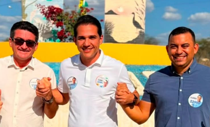 KLEBER RODRIGUES CUMPRE AGENDA NO SERIDÓ E É RECEBIDO PELO PREFEITO CLETSON DE EQUADOR E DR. TADEU DE CAICÓ