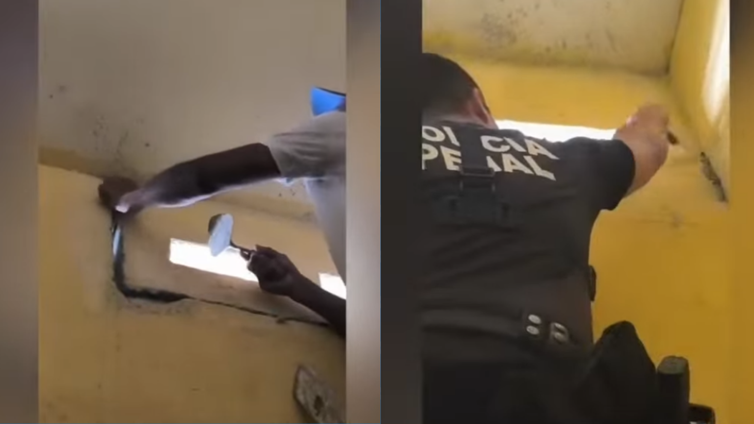 POLICIAIS PENAIS DESCOBREM BURACO E IMPEDEM NOVA TENTATIVA DE FUGA EM ALCAÇUZ