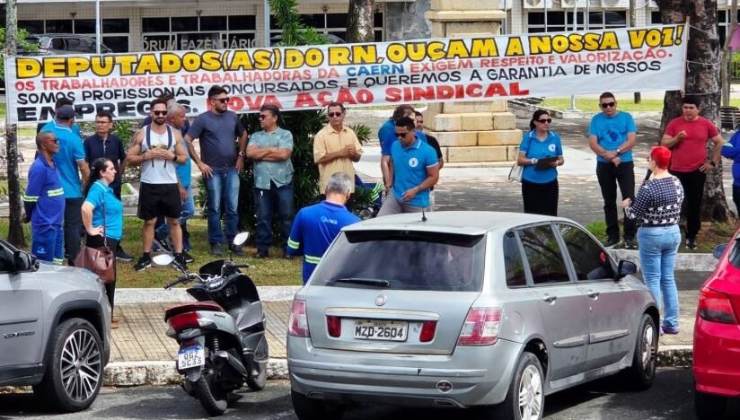 SERVIDORES DA CAERN COBRAM VOTAÇÃO DE PROJETO QUE PROTEGE EMPREGOS APÓS PPP
