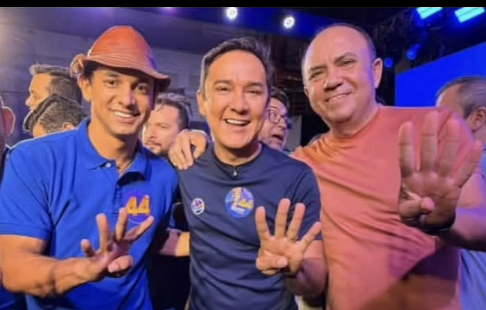 TUDO AZUL EM JARDIM DE PIRANHAS: PREFEITO ROGÉRIO COURO FINO DECLARA APOIO A ALLYSON BEZERRA