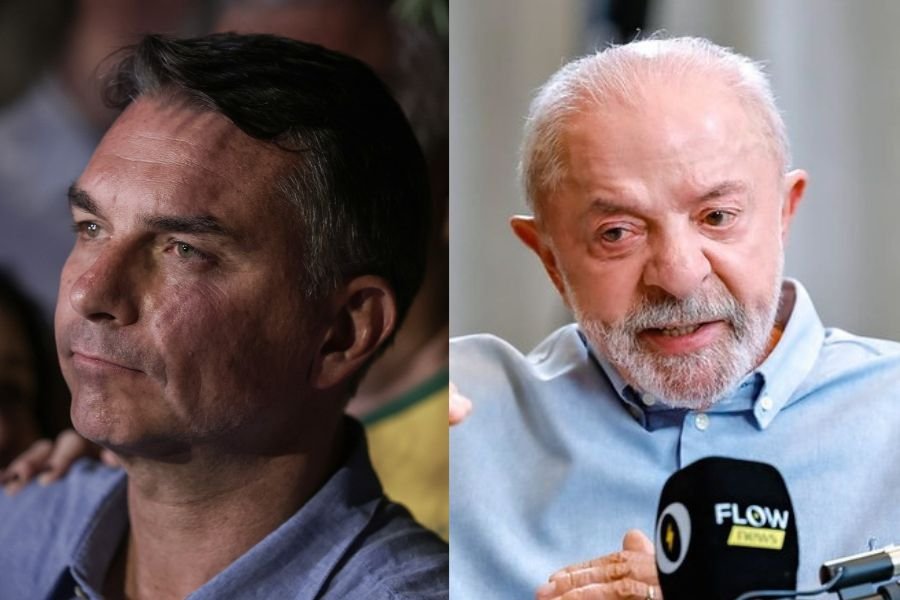 FLÁVIO BOLSONARO TEM 48% E LULA 45%, EMPATE TÉCNICO, APONTA PESQUISA BTG/NEXUS